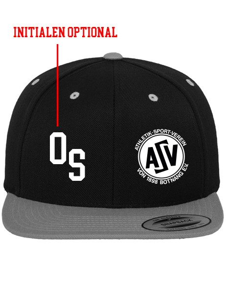 Classic Snapback 2-Tone inkl.Wappen (Initialen optional)