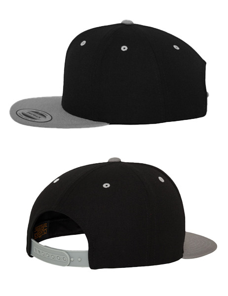 Classic Snapback 2-Tone inkl.Wappen (Initialen optional)